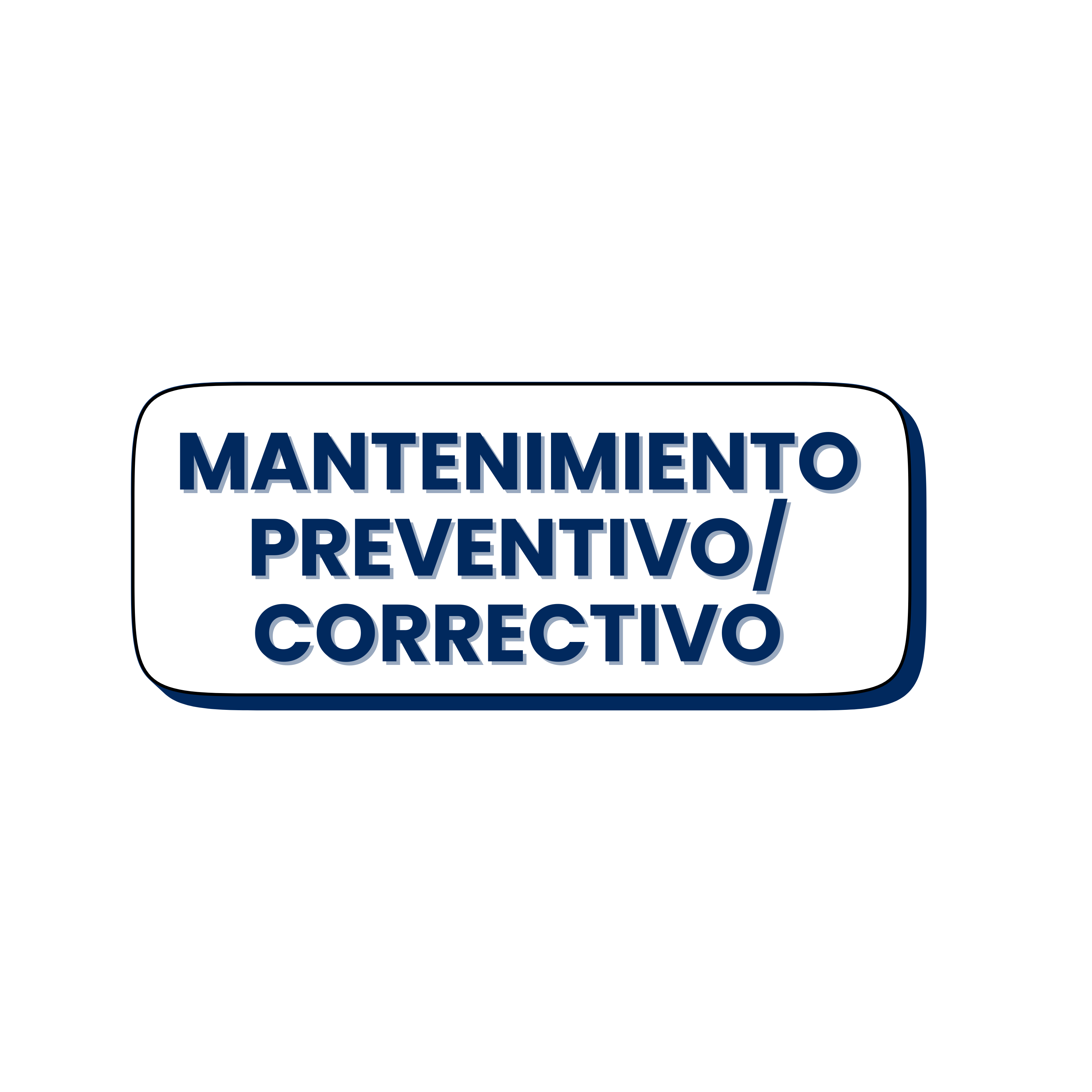 Mantenimiento Preventivo/Correctivo